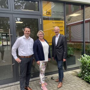 (von links nach rechts: Steffen Müller, Antje Schäper, Heinrich Marheineke)